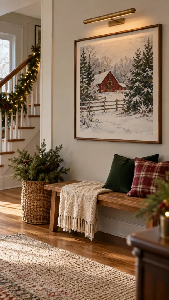 A Wall-Mounted Seasonal Print