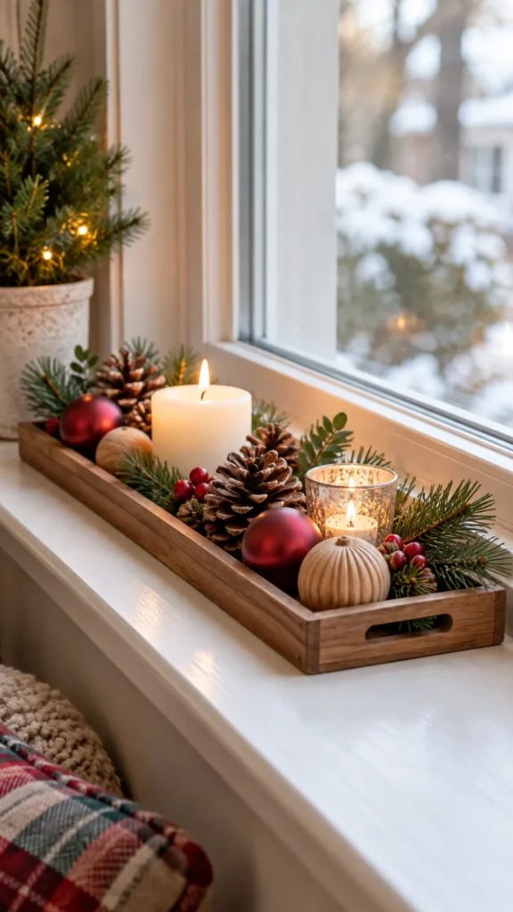 A Narrow Tray of Natural-Look Accents