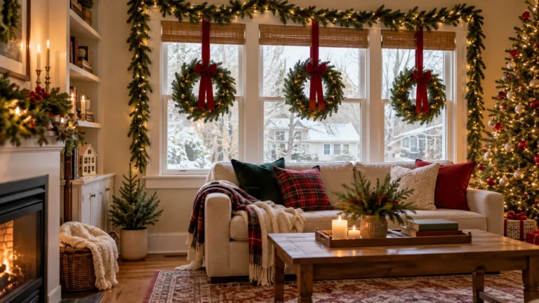 12 Christmas Window Decor Ideas for Small Homes